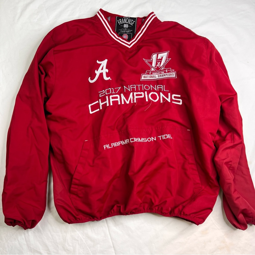 Alabama Crimson Tide 2017 National Champs Softshell Jacket Franchise Club XXL